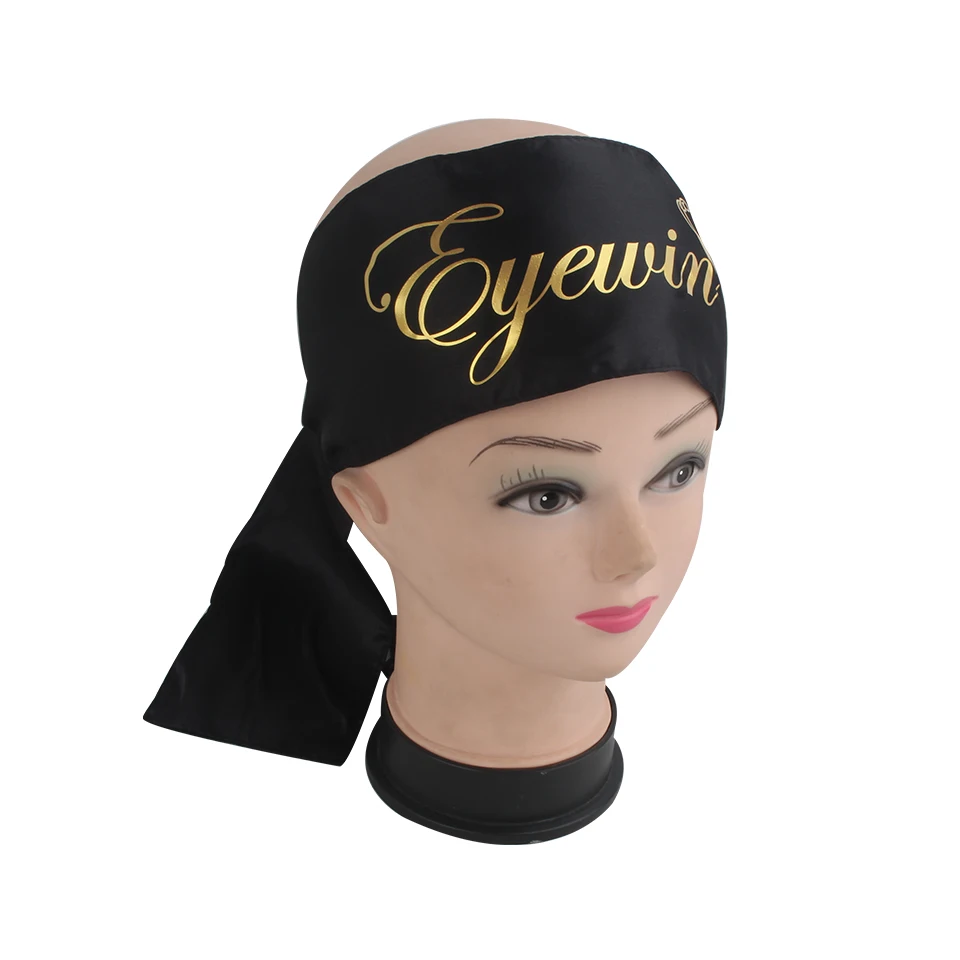 

10X110cm extra wide size virgin hair extension bundles wrap headband , satin scarf wrapping band tie