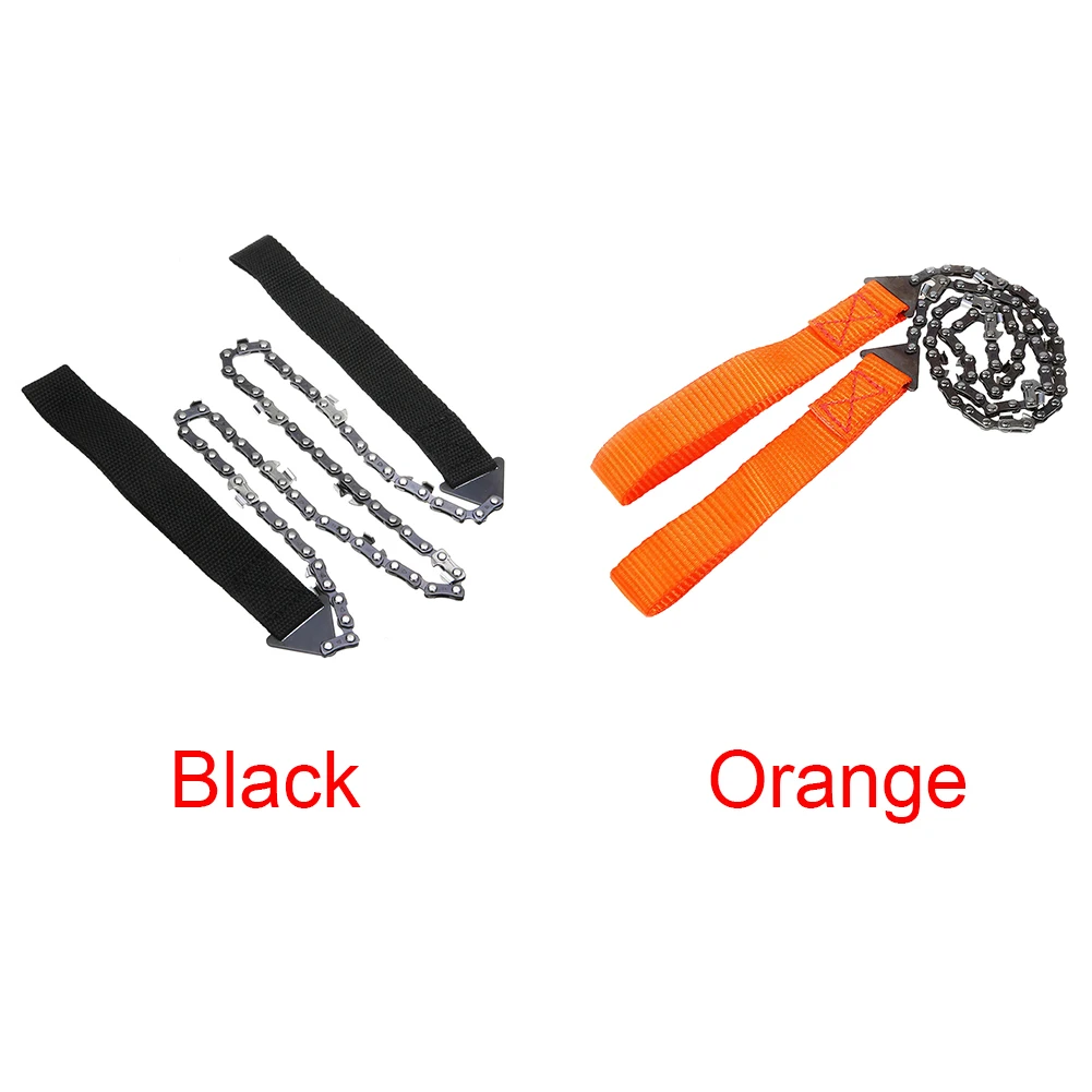 Chain Saw Pocket Tool String Hand Gear Emergency 24 Inch Portable Hacksaw Mountaineering Outdoor Survival Handle Camping