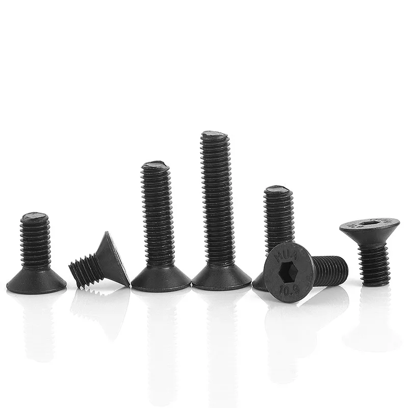 20/55 шт. Установочный винт с потайной головкой углерода Сталь M2 M2.5 M3 M4 M5 M6 M8