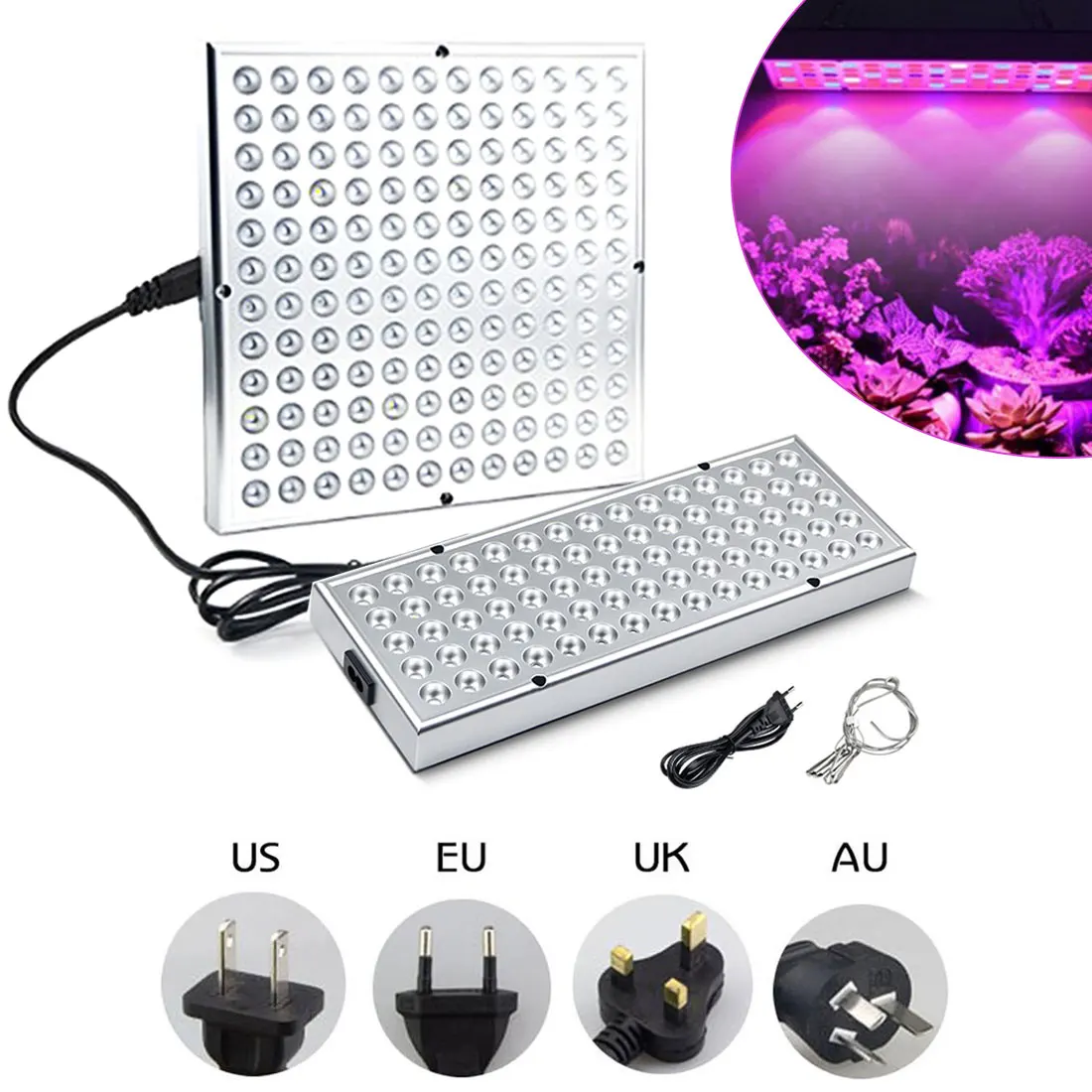 

LED Grow Light Growing Lamps Full Spectrum 25W 45W AC85-265V Plant Lighting Fitolampy For Plants Flowers Seedling Cultivation