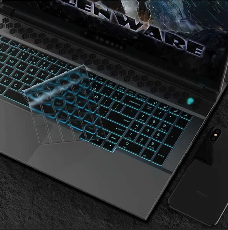 Защитная пленка для клавиатуры из ТПУ для ноутбука Dell Alienware 15 17 X17 X15 R1 M15 M17 R1 R2 R3 R4 R5 M13X M14X M11X Area-51m r1 r2