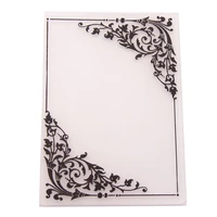 yinise plastic embossing folder for scrapbook stencils leaves diy photo album cards making decoration scrapbooking tools mold