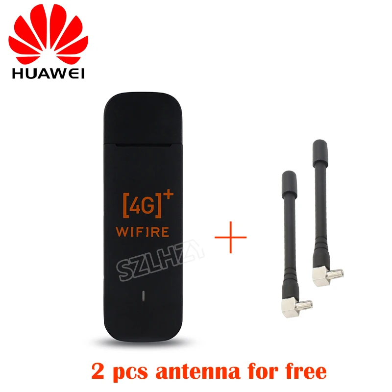 Разблокированный huawei E3372 E3372h-153(плюс пара антенны) 4G LTE 150 Мбит/с USB модем 4G LTE USB ключ E3372h-607 PK E8372h