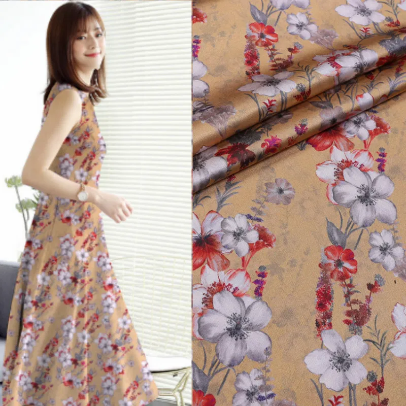 

Шелк тутового шелкопряда, стрейч, атласная ткань, мягкое платье, пижамы, юбки, материал для шитья на метр, Alibaba Express, домашняя текстильная ткан...