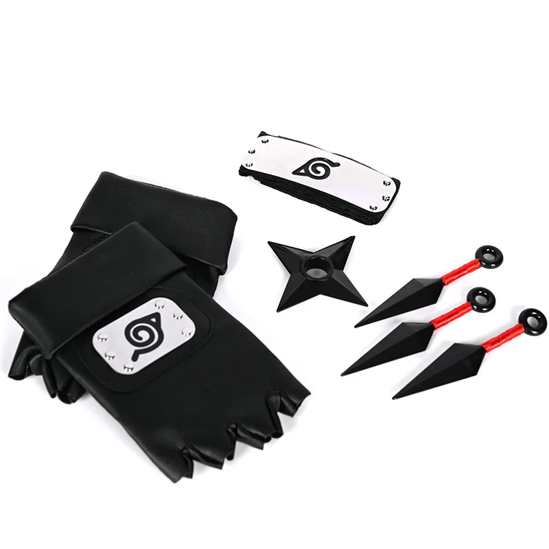 Женский Бандаж ЛОБНЫЙ меч Shuriken костюмы для косплея оружие сумки игрушки перчатки