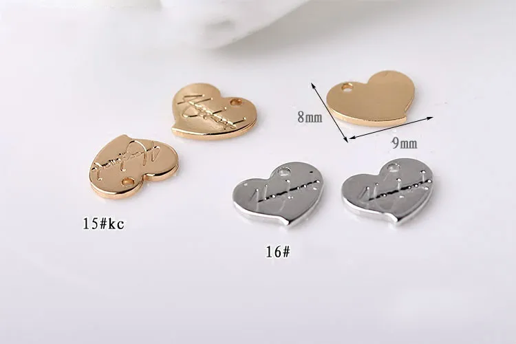 Версия латунной пластины для самостоятельной сборки квадратные серьги браслет