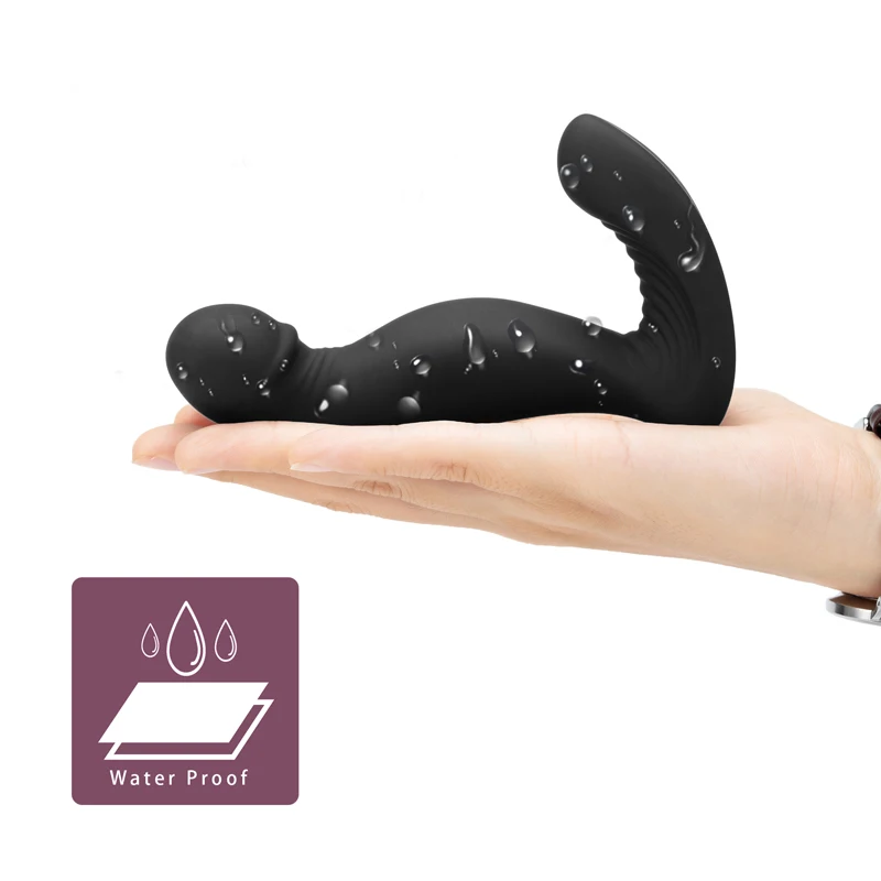 Массажер простаты Вибратор Анальная пробка фаллоимитатор мощный двигатель 9