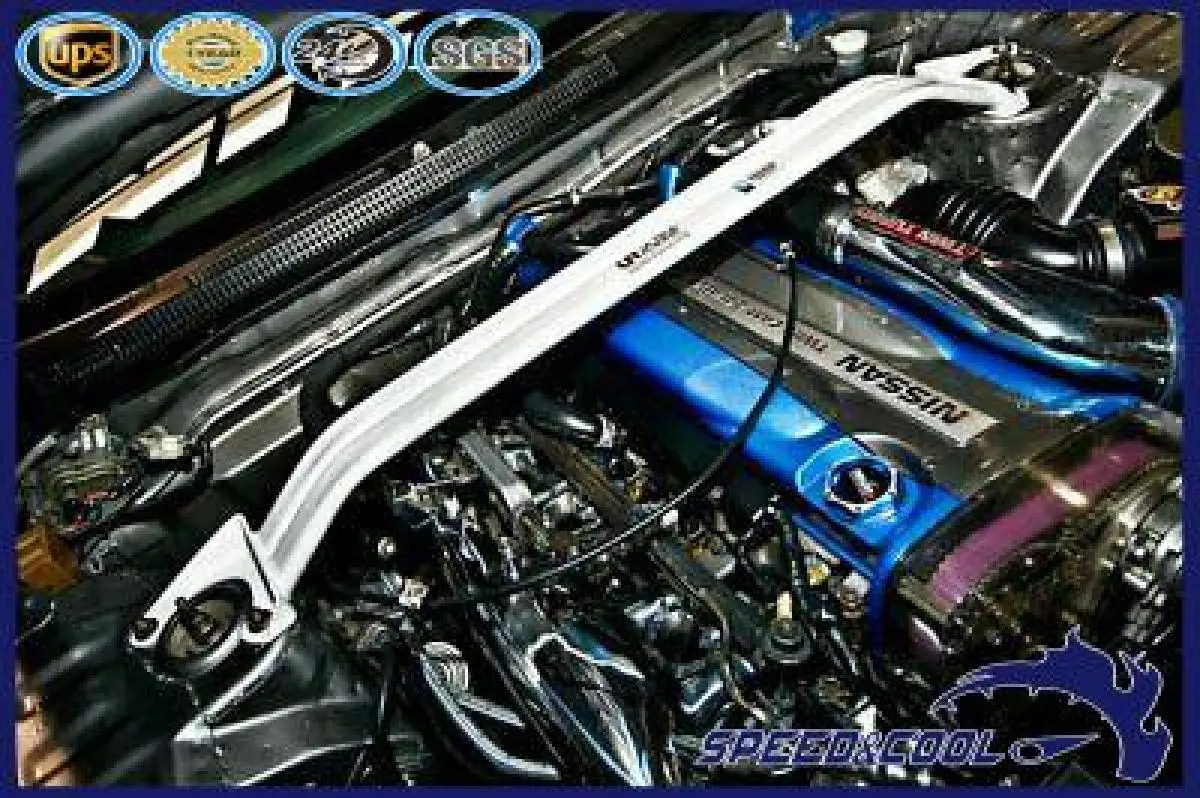 Ultra Racing Front Strut Tower Bar for Nissan Skyline GTR R33 R34 2.6TT RB26DETT Ultra Racing Front Strut Tower Bar for Nissan Skyline GTR R33 R34 2.6TT RB26DETT