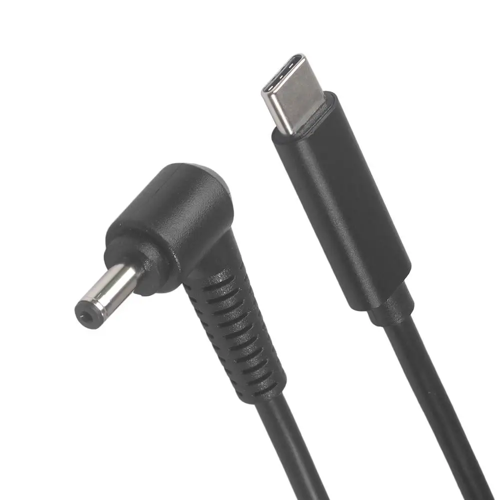 Переходник usb-c 19 в штекер-разъем dc4.0x1 35 мм с зарядным устройством PD портативный