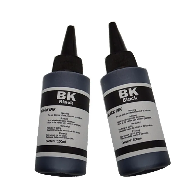 100ML 2BK Цвет набор заправки чернил, красителей Наборы для Epson BX625FW BX630FW BX635FWD BX925FWD BX935FWD WF-7015 WF-7515 WF-7525 принтер - Цвет: 100ML 2BK