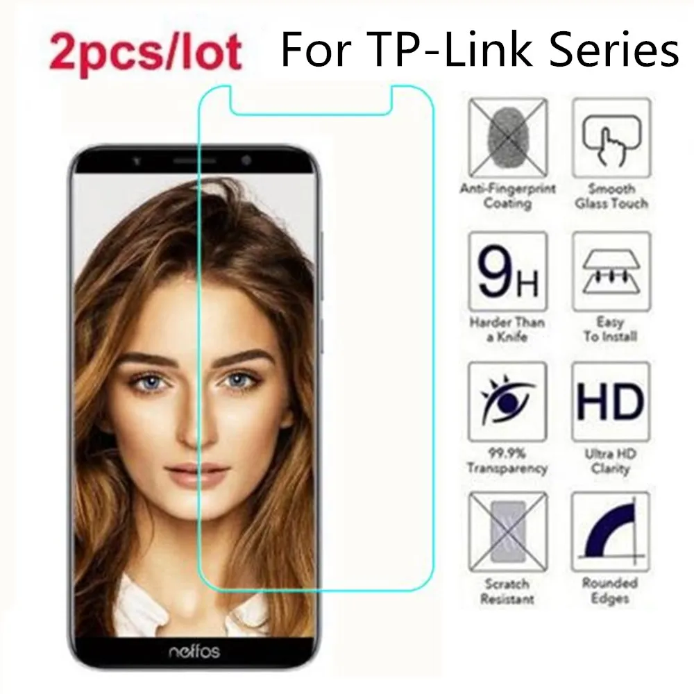 Закаленное стекло для TP-Link Neffos X9 2.5D Премиум Защитная пленка для экрана на TP-Link Neffos Y5s C5A C9A C9 C7A N1 C7s C7 X1 Lite