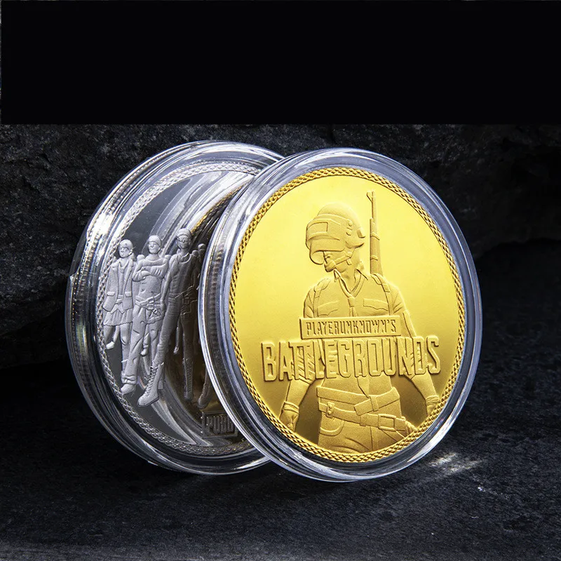 PUBG Jedi Survival английское издание памятная монета коллекция монет памятный значок