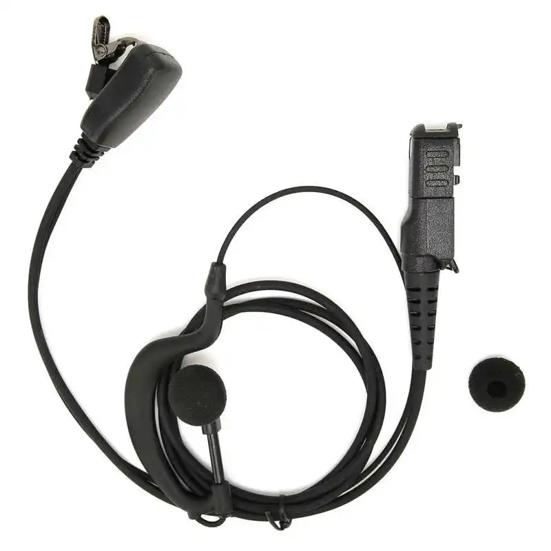 universal remote 433mhz control Walkie‑Talkie Headphone G Shape Earpiece and Mic for Motorola XIR | Электроника