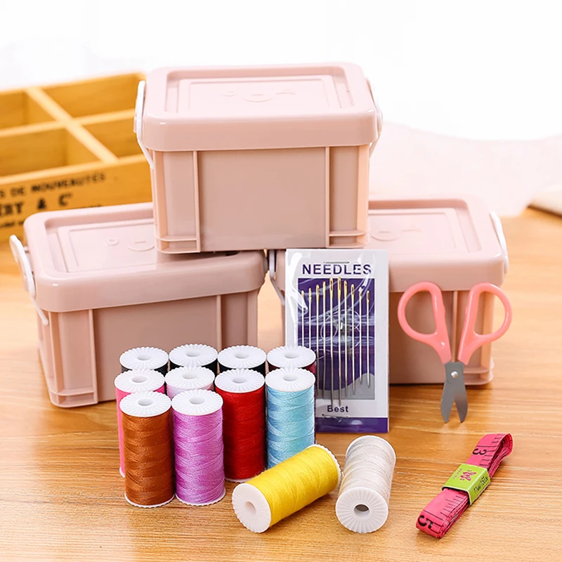 Швейная коробка Kitting инструменты для игл нитки ручного шитья Набор портативная