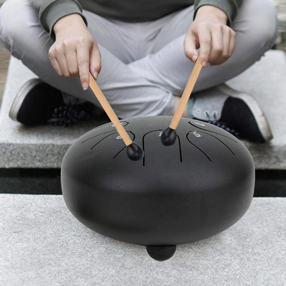 6 дюймовая ручная сковорода Барабаны тик язык барабан ручной мини-Сковорода с