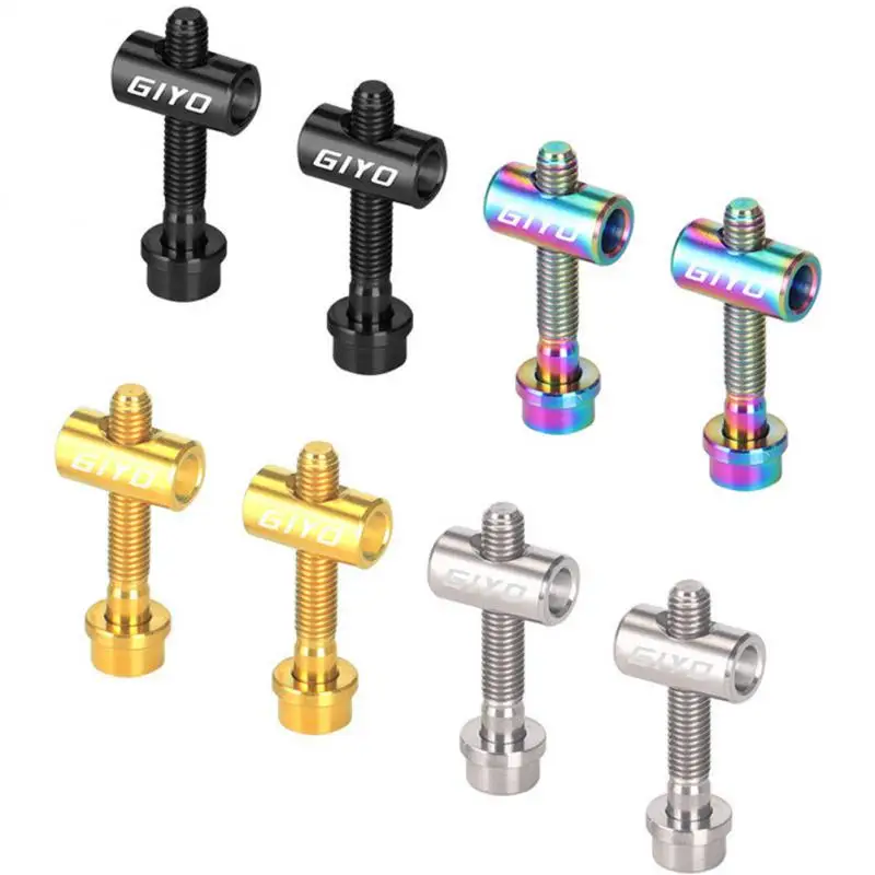 

Titanium Bicycle Seatpost Fixed Bolt M5x30/40mm Seat Post Round Head Screw For MTB Road Mountain Bike Parts Accessories New