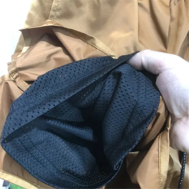 

Summer Men's And Women's Embroidered Letter a Mesh High Quality Nylon Casual Quick Drying Beach Shorts M-XL