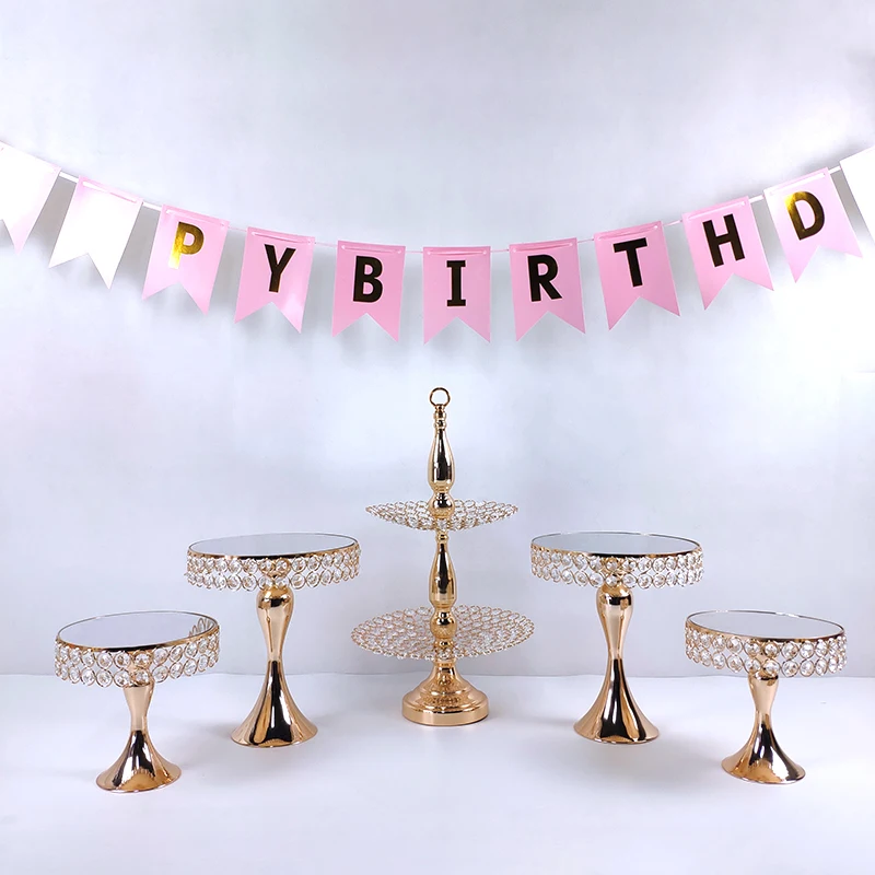 

2020 Hot 8pcs Cake Stand Cupcake Tray Tools Gome Decoration Dessert Table Decorating Party Suppliers Wedding Display