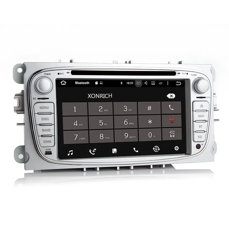 Авторадио 2 Din Android 8 1 автомобильный DVD плеер для Ford Focus 3S Max C Mondeo 4 Galaxy Kuga 2008 2010