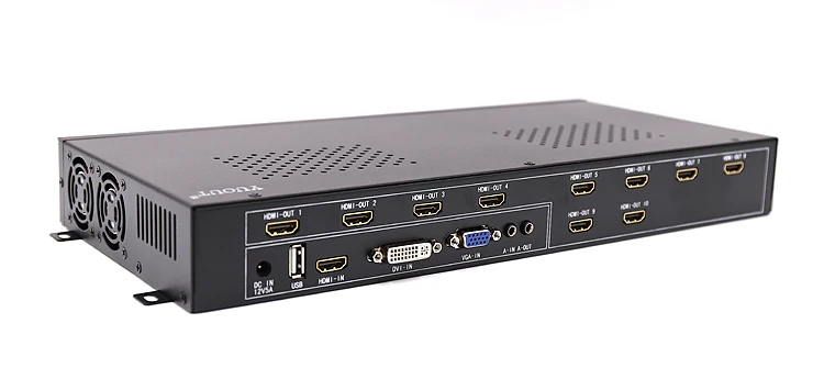 Настенный видеоконтроллер YD TV09 3x3 2x4 4x2 HDMI + VGA DVI светодиодный/LCD поддержка 180