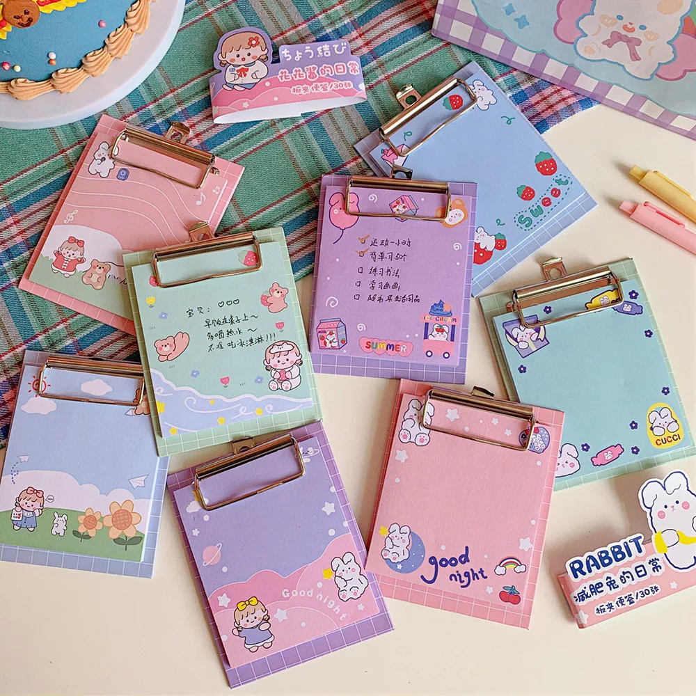 

30 листов, милые заметки для записей с машинкой