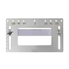 Направляющая для сверления отверстий, ручка из нержавеющей стали для установки на дверную ручку, 1 комплект