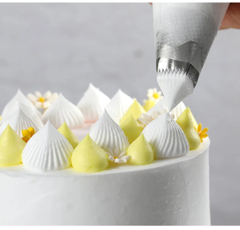 Новые туфли с квадратными 3 шт./компл. Нержавеющая сталь Кондитерские насадки для