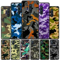 For OnePlus Nord 7Pro Case For One Plus N10 Pro n100 Full Protection Soft Phone Cover Camouflage Pattern Army