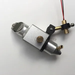 Гравировальный станок для лазерного штампа K40, лазерная головка, встроенное крепление, зеркальная линза, фокус + 5 В, диодный модуль, позиционирование красной точки