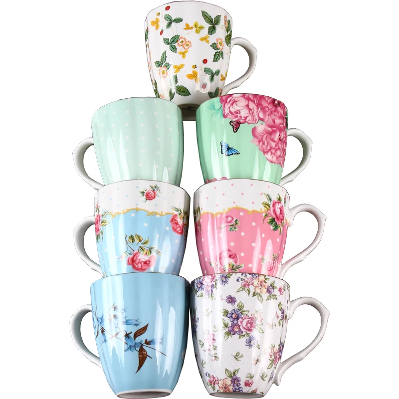 Фарфоровая кофейная кружка популярный дизайн Альбера тонкие кости Китай | Дом и