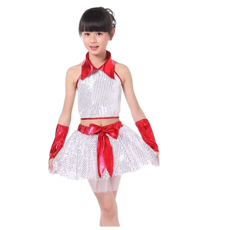 Танцевальное платье с блестками Одежда для танцев в стиле хип-хоп мальчиков и