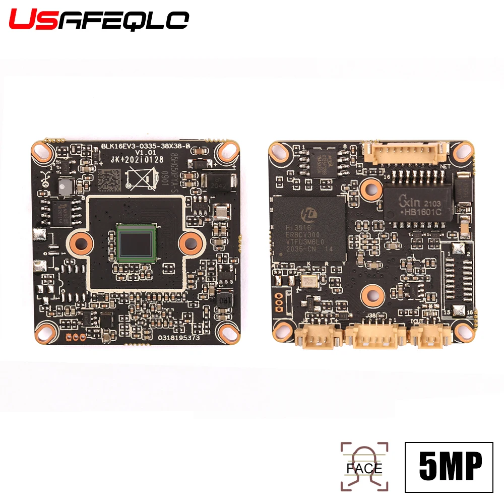 Ip-камера Xm H.265 5 МП модуль камеры Sony Imx335 Hi3516Ev300 веб-камера с двухсторонним аудио