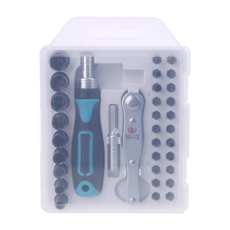 

Hand Repairing Set Screwdrivers Bits Mini Ratchet Wheel Hand Tool Q1JB