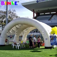 customized giant white air pole inflatable arch tent for party event