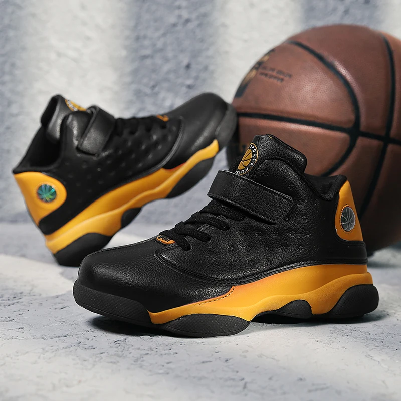 New Kids Basketball Shoes Child Shoes Street Basketball Culture Sports Shoes High Quality Sneakers Shoes for Children EUR 28-39