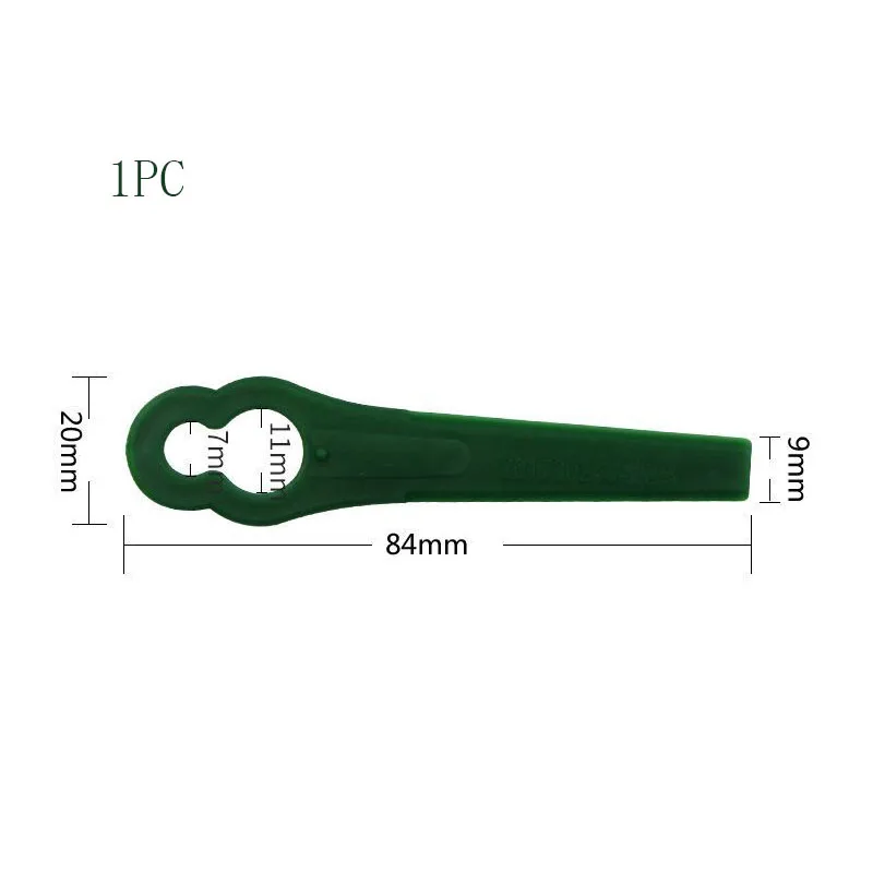 10Pcs Plastic Lawn Mower Blade Trimmer Garden Replacement Grass Cutter Red Green Tool Part | Инструменты