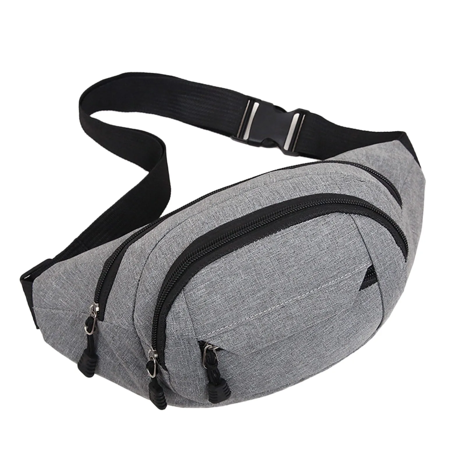 

High Quality Pack Waist Bags For Ladies Multifunctional Waist Bag Men's Canvas Sports Running Mobile Phone Belt Bag