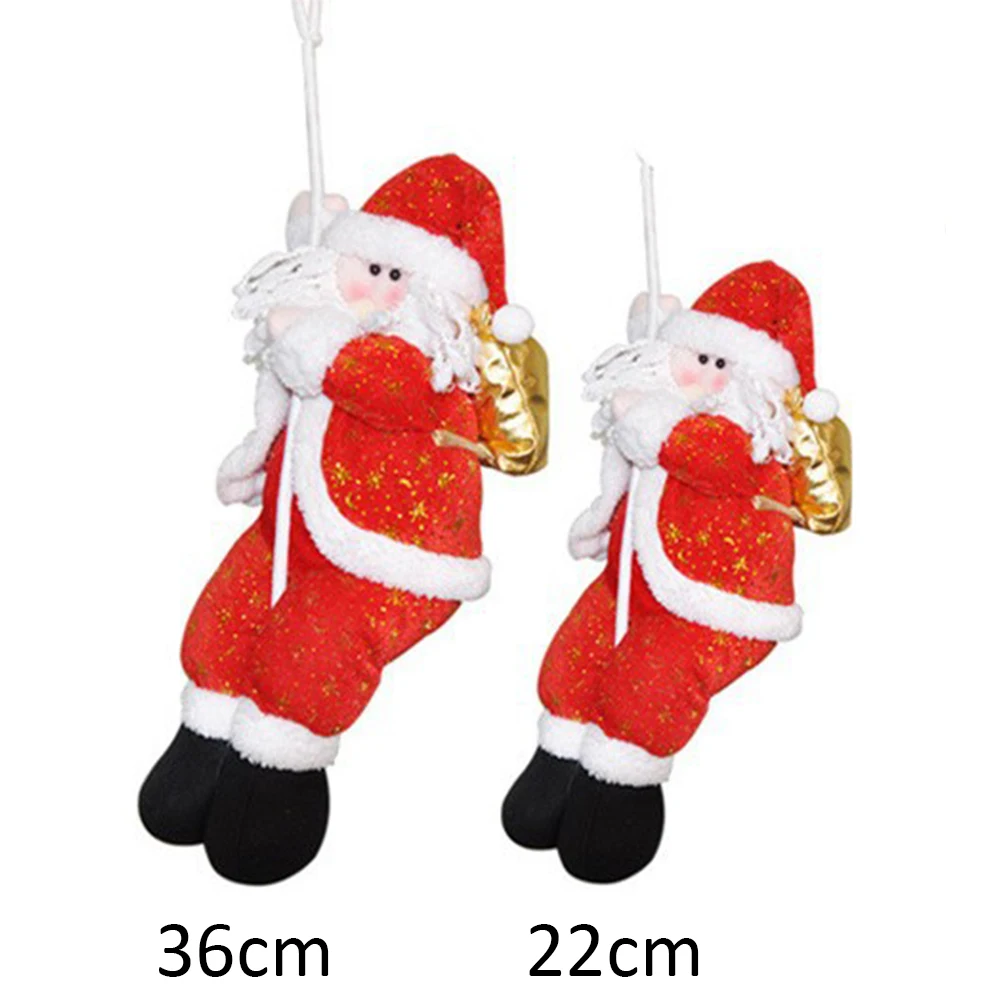22/36 см Новогоднее подвесное украшение для дома на Рождество вечерние Санта Клаус