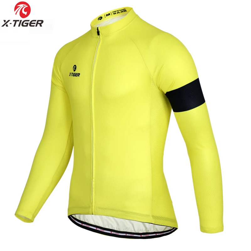 X-Tiger Pro Winter Thermal Fleece Cycling Jersey Keep Warm Mountain Bike Cycling Clothing MTB Bicycle Clothes Ropa Ciclismo - Цвет: Winter as picture
