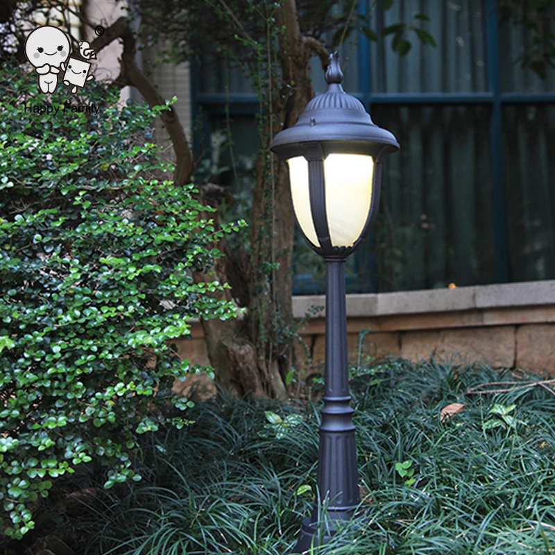 77 см высокий уличный водонепроницаемый алюминиевый светильник для газона
