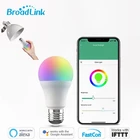 BroadlLink LB26 LB27 умный светодиодный светильник Цвет меняющийся светодиодный светильник лампочка e27 e26 диммируемая на пульте управления Управление Поддержка ALexa Google Home