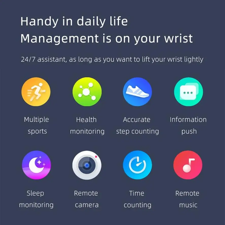 

Z15 1.69 inch Full Touch Smart Watch Bracelet Waterproof Sports Heart Rate Blood Pressure Fitness Tracker Smartwatch For Phones