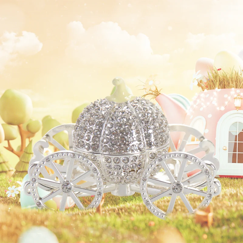 LASODY украшение в виде тыквы коробке кольцо ожерелье шкатулка для ювелирных