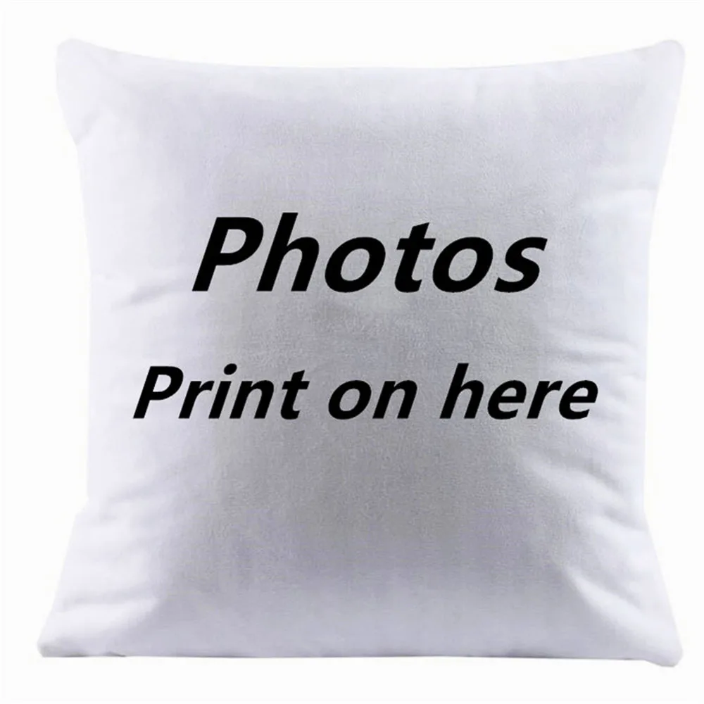 

Customized pet logo printed cushion covers, wedding life photos, gifts for children and friends, home decoration, pillowcases