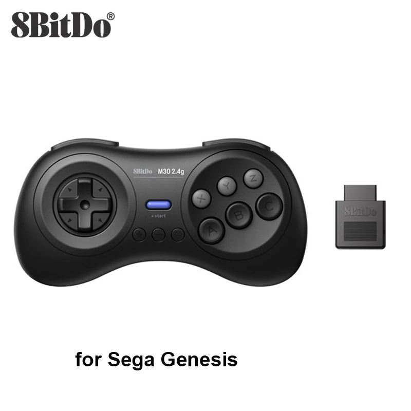 

Беспроводной контроллер для геймпада Sega Genesis и Sega Mega Drive - Sega Genesis 8BitDo M30 2,4G
