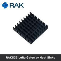 lora module aluminum heat sinks efficient thermolysis cooler radiator for rak833 gateway with silicone sheet iot accessories 191