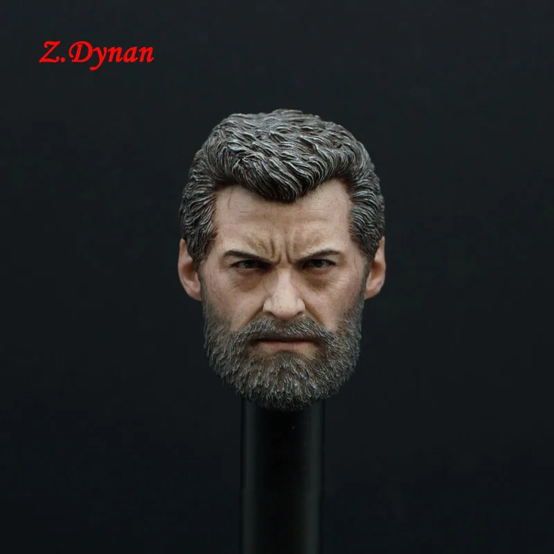 Wolverine Logan Head Model 1:6 Scale Male Soldier Head Sculpt for ...