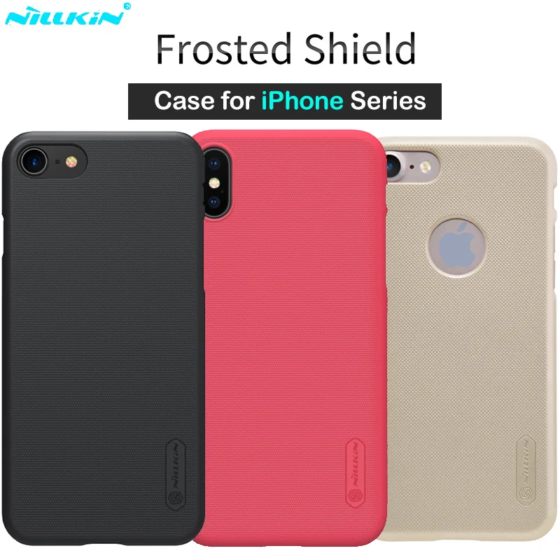 Матовый чехол Nillkin для iPhone SE 2020 SE2 X XR XS Max жесткий матовый 6 6s 7 8 Plus|Бамперы| |