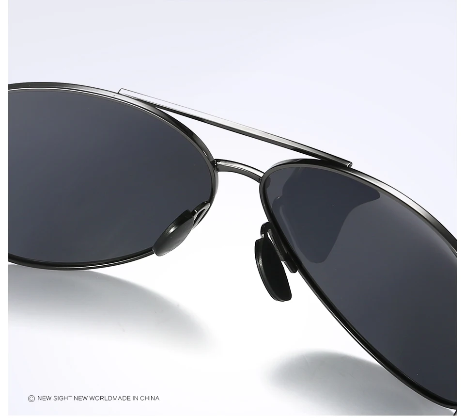 Fashion Men Sunglasses pilot Polarized Lens Brand Driving Designer outdoor Alloy frame male Sun Glasses Oculos De Sol UV400 |