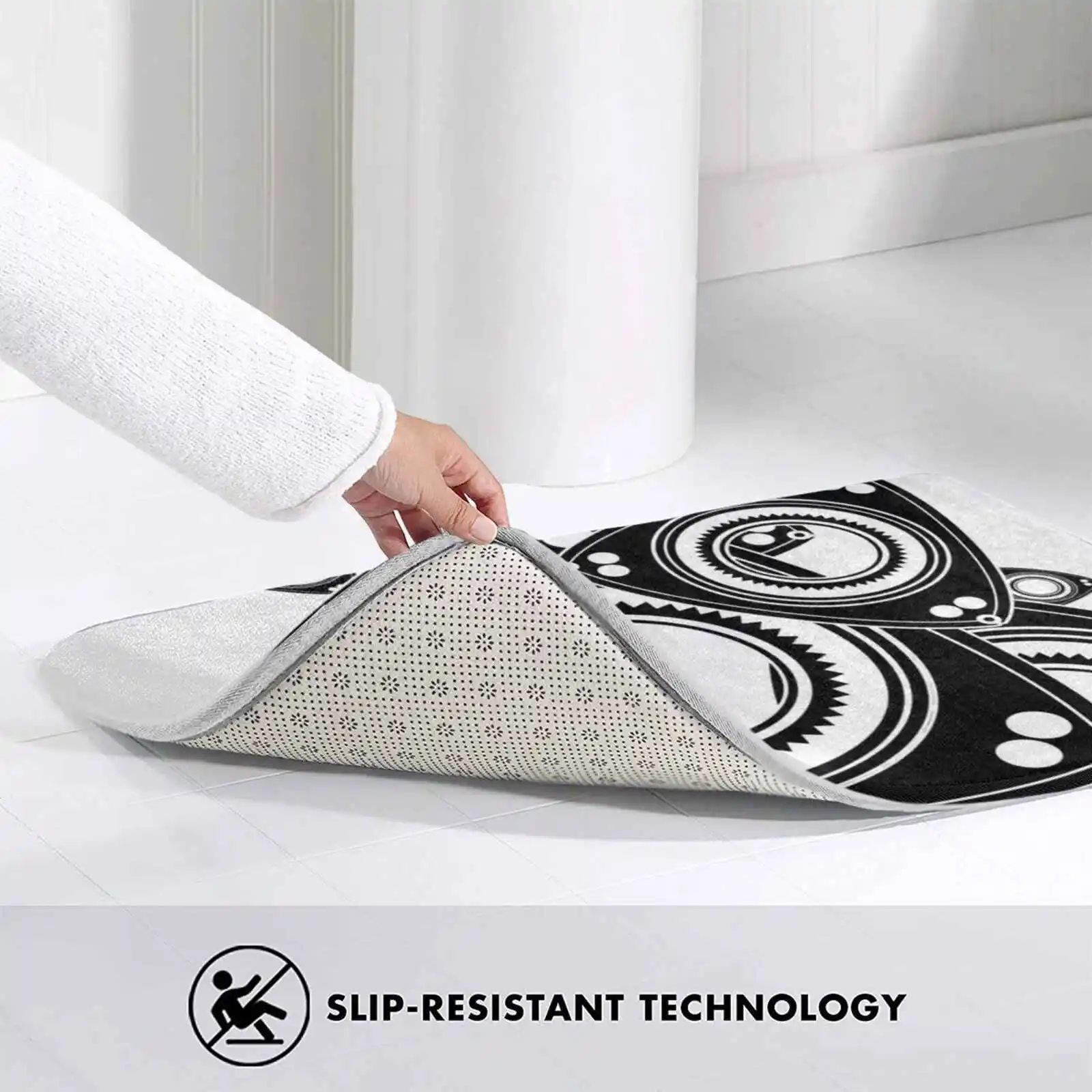 Роторный мягкий домашний Противоскользящий коврик с двигателем Dorito-Wankel для Mazda Rx7